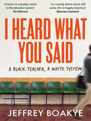 cover image of I Heard What You Said